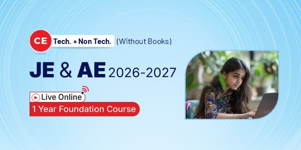CE-AE & JE - 2026 1 Year Foundation Course (Without Books)