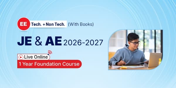 EE-AE & JE - 2026 1 Year Foundation Course (With Books)