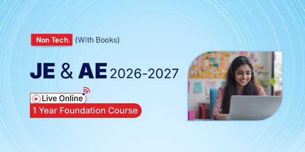 AE & JE Non-Technical  - 2026 Foundation Course (With Book)